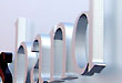 Office Signs ,ARTSIGNS TORONTO,Business Sign, Dimensional OFFICE Metal Sign, ,wall logo, ARTSIGNS PASTEL ICE METALLIC