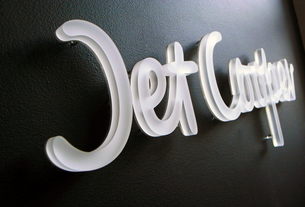 Art Sign sPastelicemetallic wall office design sign
