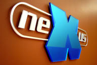 Interior office sign, in reception area