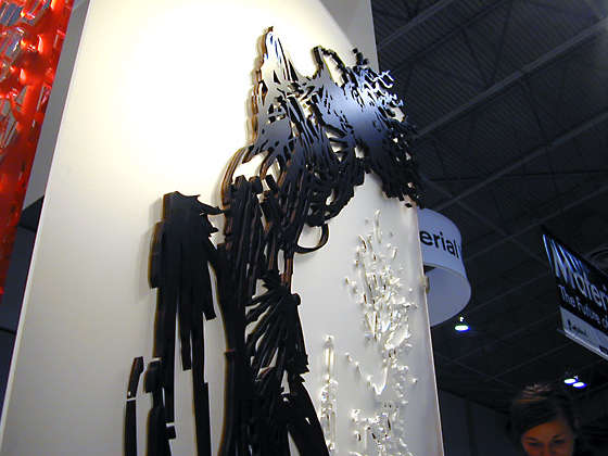 Decorative Laser Cut Wooden Art on Frosted Acrylic Panel | ArtSigns®