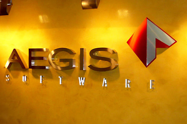 Metal and laser cut dimensional acrylic signage lettering raised on lobby reception wall made by Art Signs Company