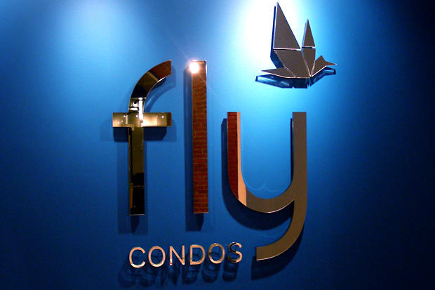 condominium signs, fly condominiums,3d signs company in canada, Fly Condos, the fly condos