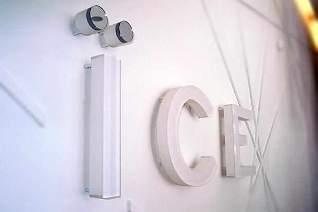 Office decor and custom interior lobby signage design ideas for corporate condo business by Art Signs Company