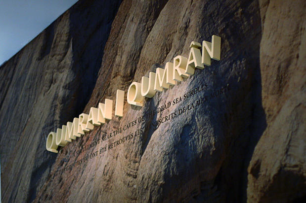 3d sign for museum exhibit made with foam signage lettering mounted to exhibit wall by Art Signs Company