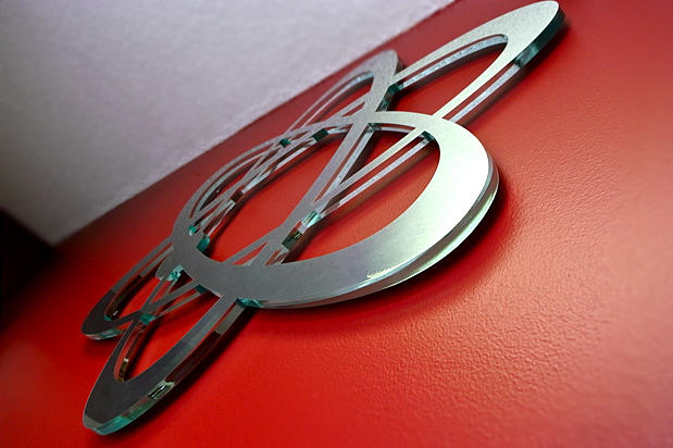 Wall mirror office signs