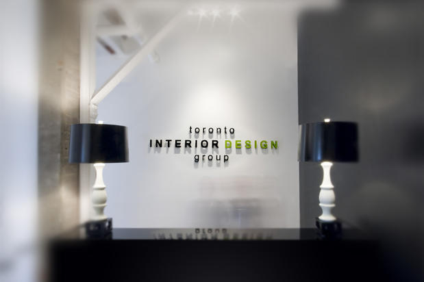 office signs 3d sign for Toronto Interior Design Group