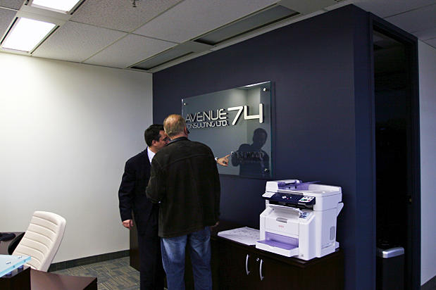 Plaque 3d Sign for LOGOPRINT.ca ,tel: 647-287-0727, Mr. Fitim