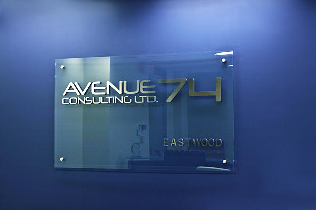 Plaque Office Reception