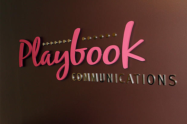 office 3d sign for corporate office mirror mirroron the wall