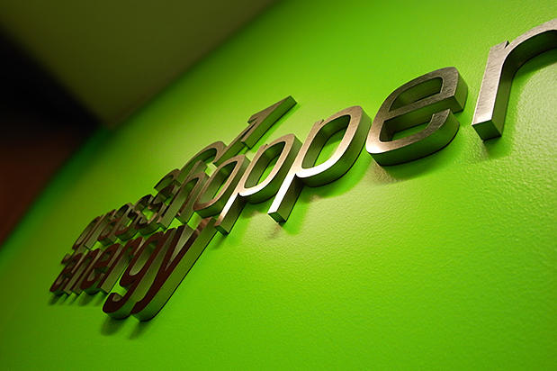 Pastelicemetalic®, Office Signage design for corporate office and reception area