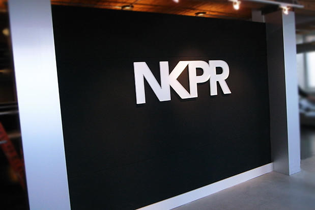 NPKR Natasha Koifman , signage are made at Art Signs facilities to improve your overall luxurious look