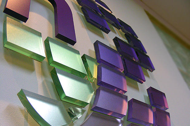 Office Signs, 3d Signs, Pastel Ice Metallic Signs, small business spaces and large scale corporations