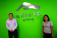 Brushed Metal Office Custom sign