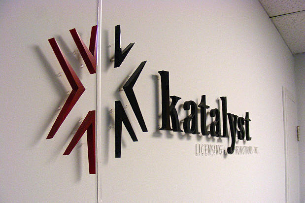 at Art Signs we proudly produce the Solution Worx - Bluewater condominiums corporate logo sign made by Art Signs in Oakville location