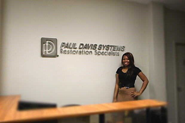 brushed metal substitute acrylic with spacers on the back business office wall 3d corporate logo sign