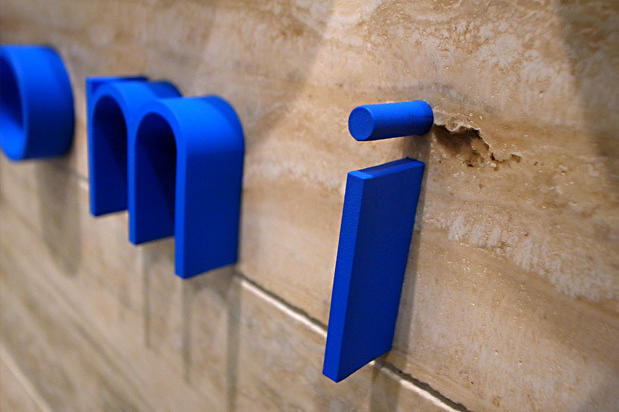 For Solution Worx - Bluewater condominiums corporate logo sign made by Art Signs in Oakville location