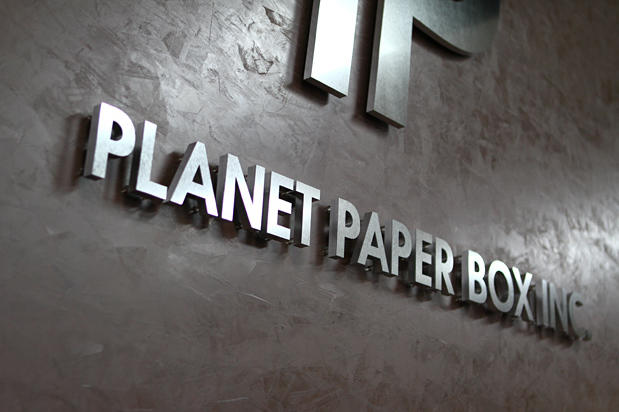 wall office decorative corporate logo sign