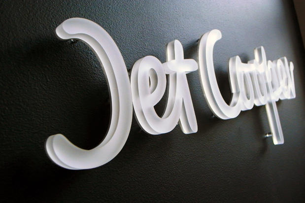 Art Sign sPastelicemetallic wall office design sign