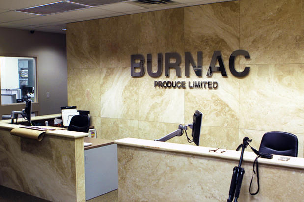 Custom Made office business corporations Metal chrome mirror sign