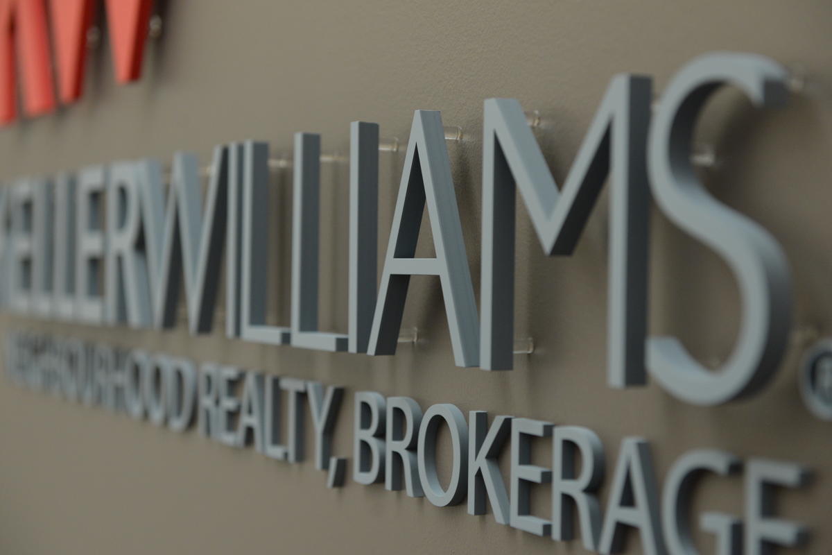 Keller Williams Acrylic Sign Letters