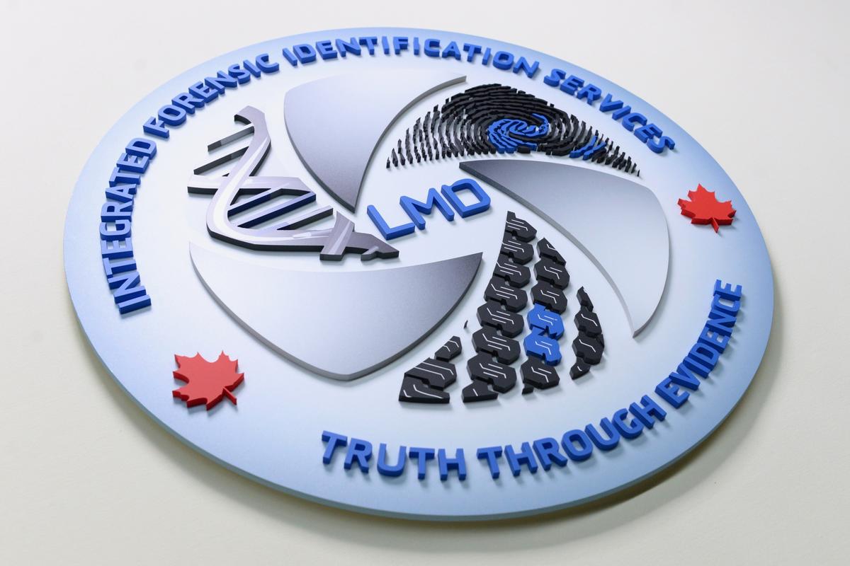 Government Office Signage for Forensic Services