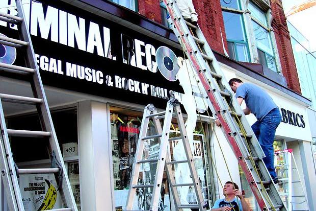 sign company, 3d signage system, metal signage