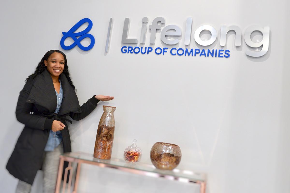 Real Estate Signs Lifelong Sales Center Office Lobby Tyanna West