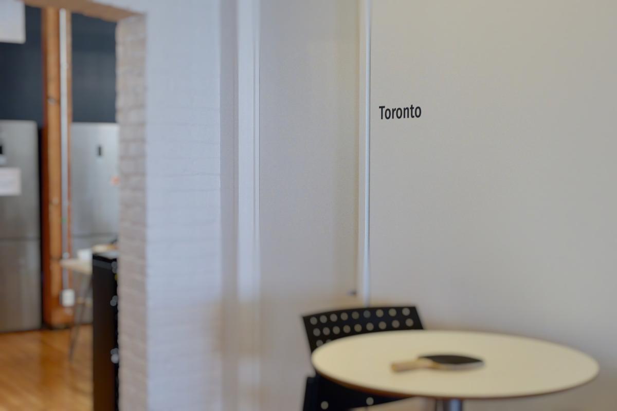 Toronto Vinyl Meeting Room Door Sign