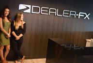 Art Signs aluminum style 3d office reception signage for Dealer-FX head office lobby