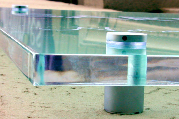 3d Panel sign stainless steel hardware to be used by installers to mount the reception sign on the wall