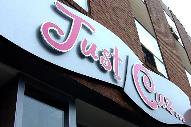 Dimensional background and corporate logo