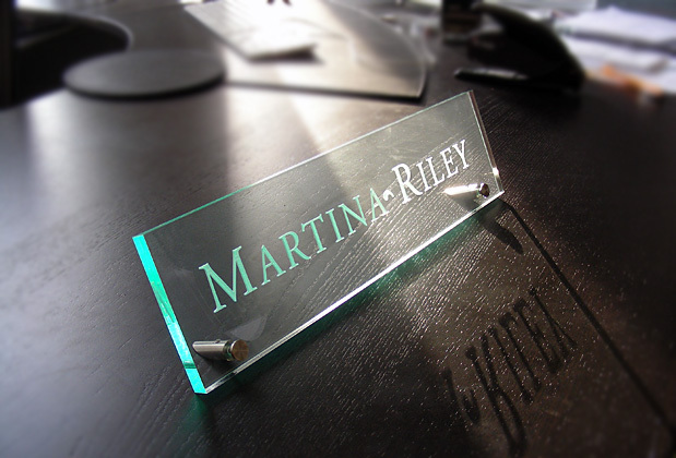 thumbnail image 2 of Custom Desk Name Plate Sign – Free Engraving, Made In USA (Unbranded/Generic) 2 of 6
